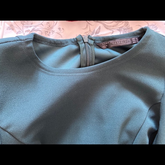 Dark green Zara dress - Picture 4 of 4